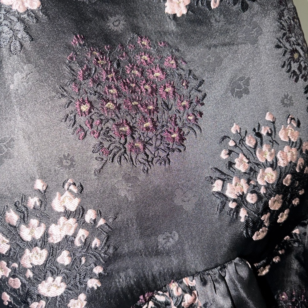 Floral Jacquard Dress - Picture 3 of 3